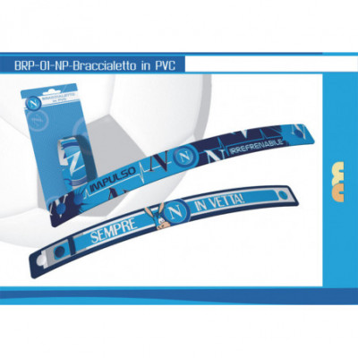 BRC10NP NAPOLI BRACCIALI IN GOMMA 3 PEZZ