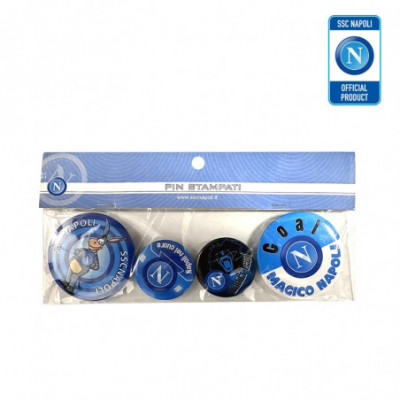 NAPOLI PIN-01-NP - SET 4 SPILLE IN LATTA