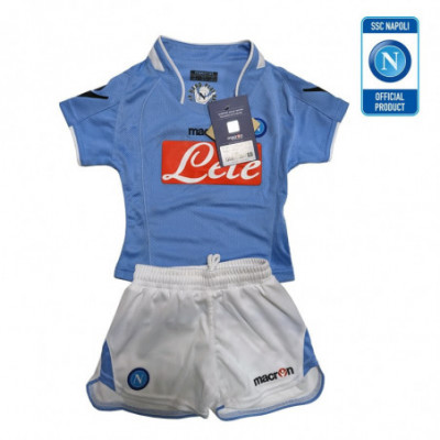 NAPOLI KIT MACRON KIDS GARA 1 (PANTALONCINO - MAGLIA) 5XS