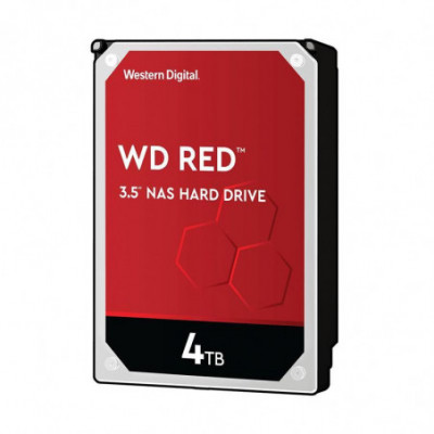 WESTERN DIGITAL WD RED HDD NAS 4TB (WD40EFAX) - HARD DISK INTERNO - 3.5 - IDEALE PER NAS