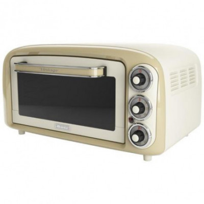 ARIETE FORNO VINTAGE BEIGE (0979/03) - 18L - 3 POSIZIONI COTTURA - TIMER 60 MIN - 1380W