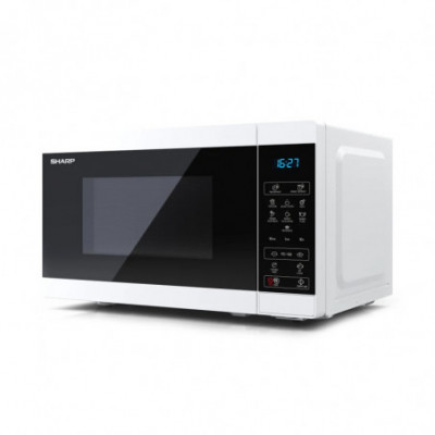 SHARP YC-MS02E-W - FORNO A MICROONDE 20L - 800W - CONTROLLO DIGITALE - 11 LIVELLI DI POTENZA - BIANCO