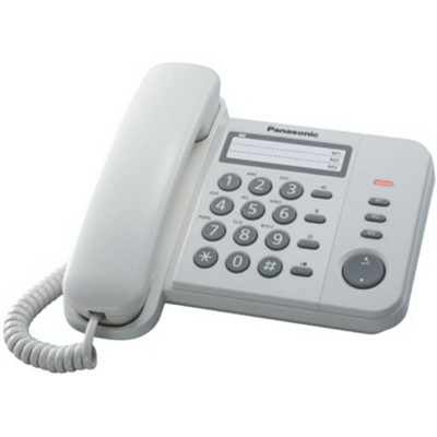 PANASONIC KX-TS520EX1 (BIANCO) - TELEFONO CORDED