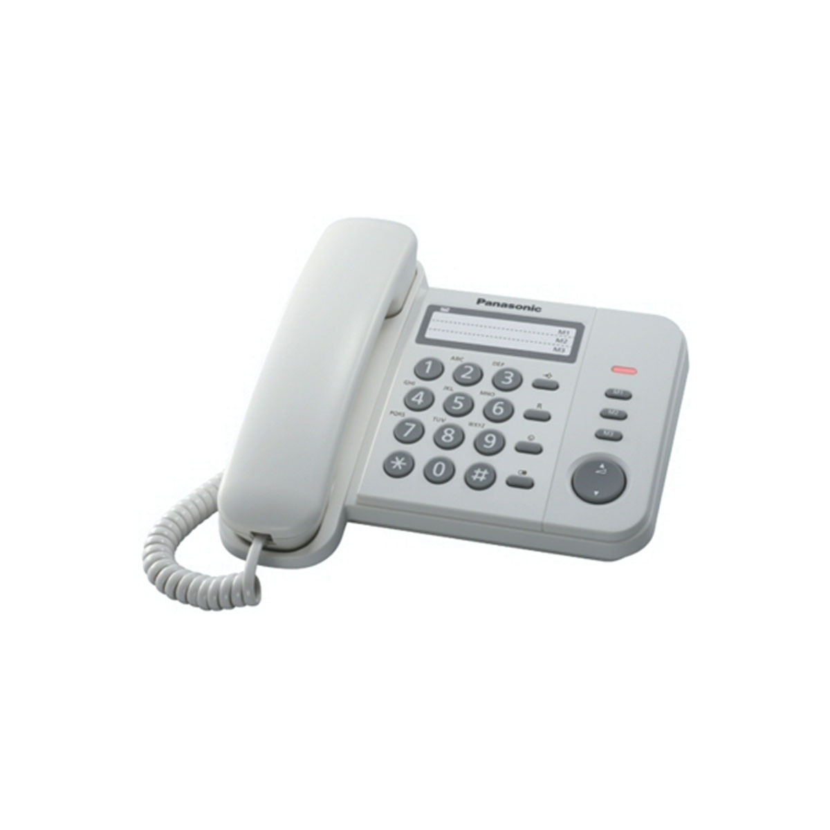 PANASONIC KX-TS520EX1 (BIANCO) - TELEFONO CORDED