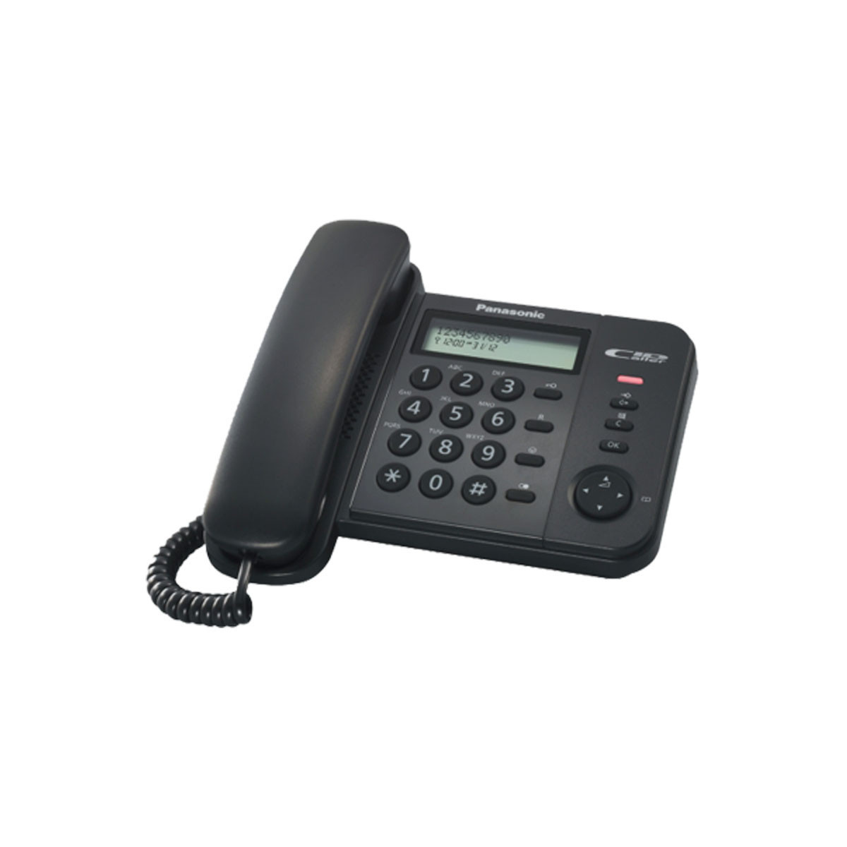 PANASONIC KX-TS560EX1 (NERO) - TELEFONO CORDED - DISPLAY - ID CHIAMANTE