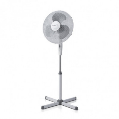 ARIETE FRESHAIR (0845) - VENTILATORE A PIANTANA BIANCO - DIAMETRO 40 CM - 3 PALE - 3 VELOCITA'' - OSCILLANTE  - 45W