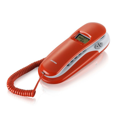 BRONDI KENOBY CID (ROSSO/BIANCO) - TELEFONO CORDED - LCD