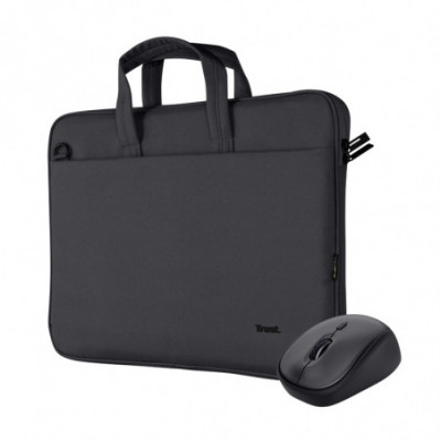 TRUST BOLOGNA (24988) - BORSA TOPLOAD PER NOTEBOOK 16 + MOUSE WIRELESS