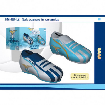 HM08LZ LAZIO SCARPA SALVADANAIO