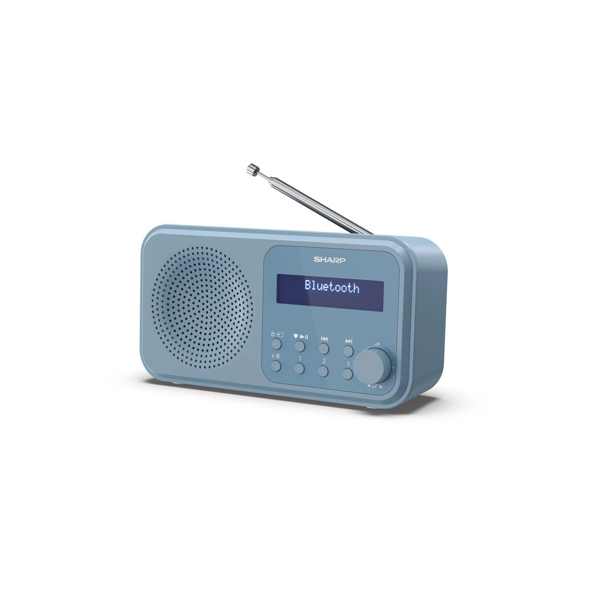 SHARP DR-P420(BL) - RADIO DIGITALE PORTATILE - DAB/DAB+ - LCD MONOCROMATICO - BLUETOOTH 5.0 - BLUE