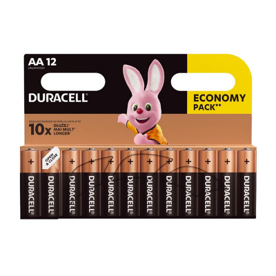 DURACELL BASIC BLISTER 12 STILO AA