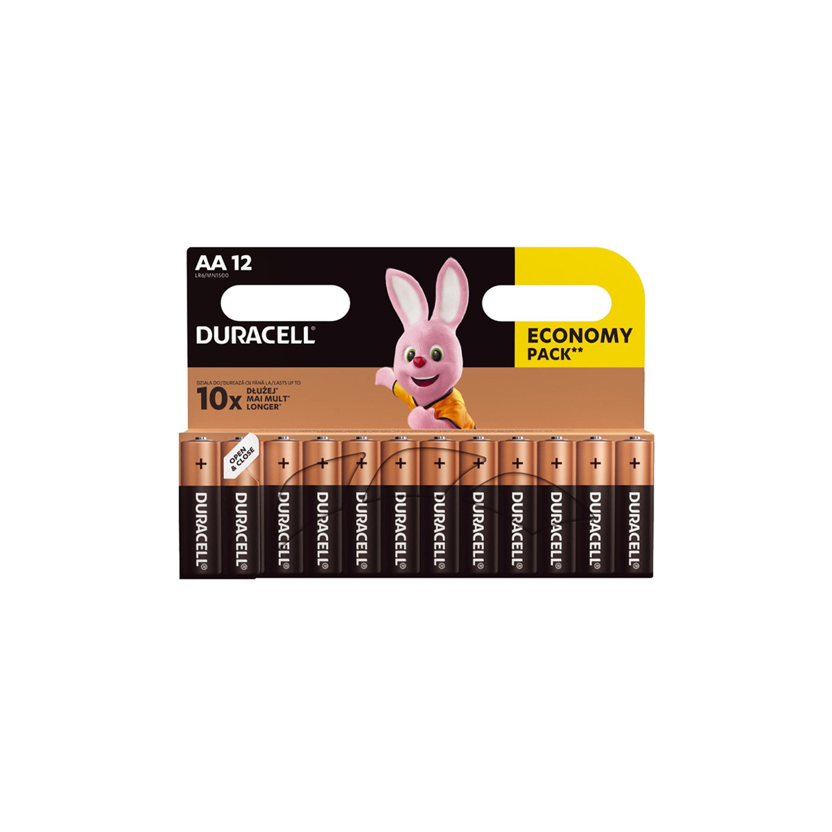 DURACELL BASIC BLISTER 12 STILO AA