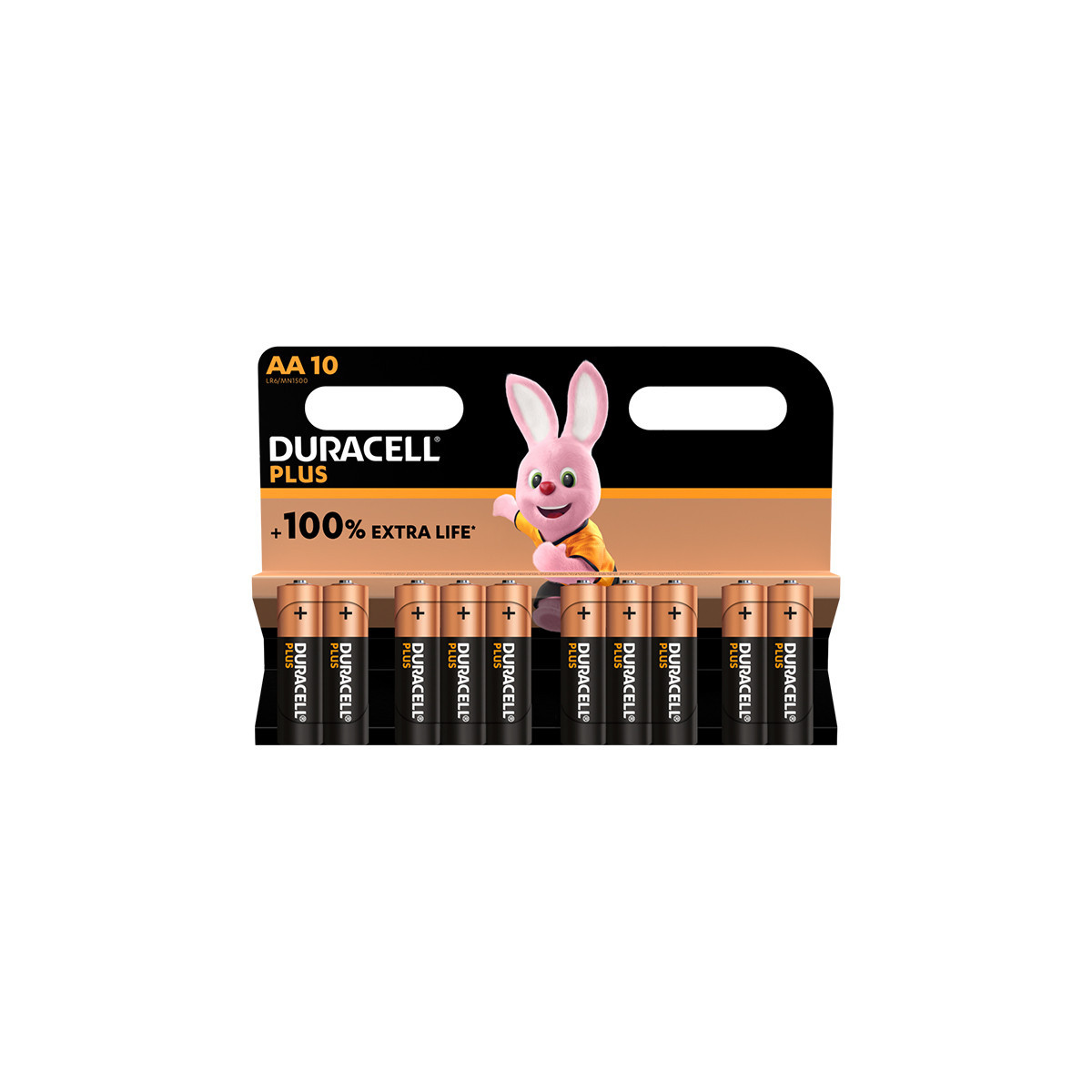 DURACELL PLUS BLISTER 10 STILO AA