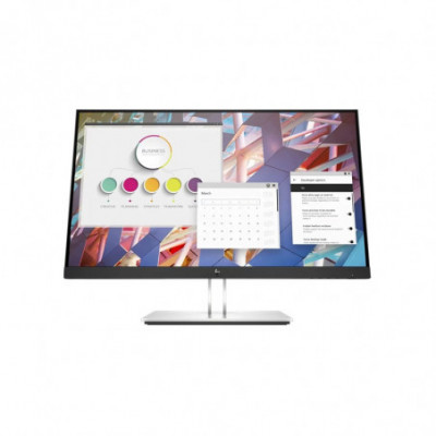 MONITOR LED 24 HP E24mv - CON WEBCAM E AUDIO IPS FHD HDMI-DP-VGA-5USB-PIVOT 3Y ON SITE