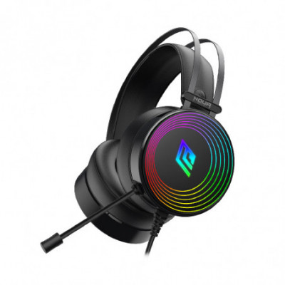 NOUA CRUX - CUFFIE GAMING USB / JACK 3.5 CON MICROFONO OMNIDIREZIONALE - RGB