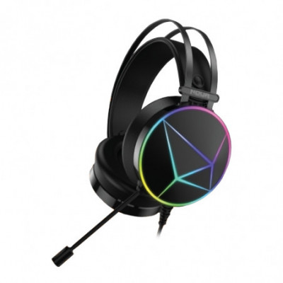 NOUA REAPER - CUFFIE USB / JACK 3.5 CON MICROFONO OMNIDIREZIONALE - RGB