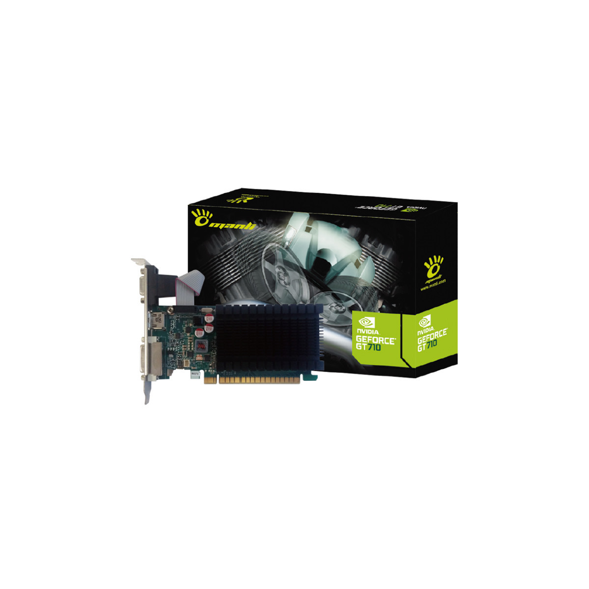 MAN GEFORCE GT710 - SCHEDA VIDEO 2GB DDR3 LP