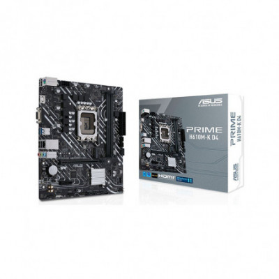 ASUS PRIME H610M-K D4 - MAINBOARD MICRO ATX - DDR4 - SOCKET 1700 - VGA - HDMI - M.2