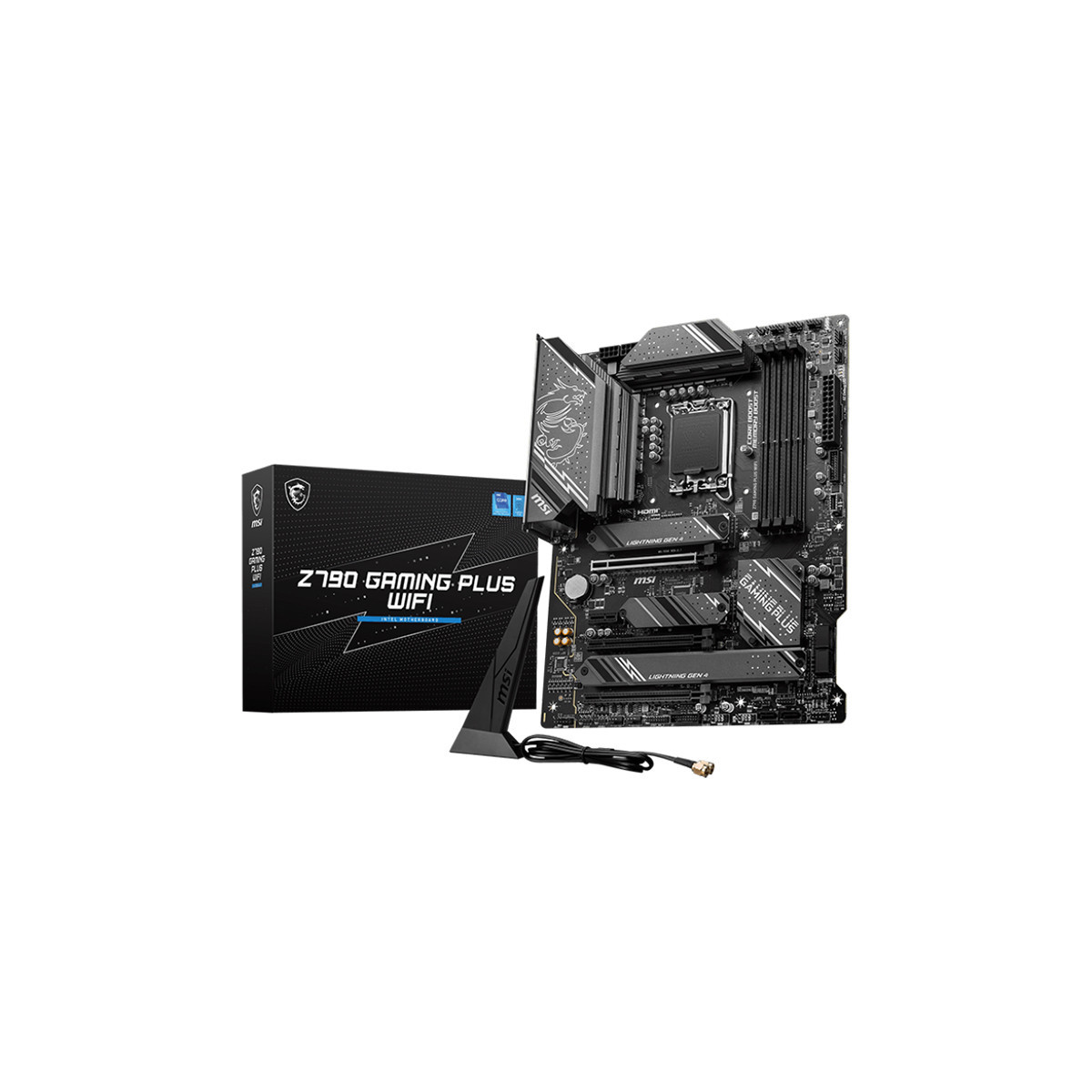 MSI Z790 GAMING PLUS WIFI - MAINBOARD ATX - DDR5 - SOCKET 1700 + HDMI + DP + M.2