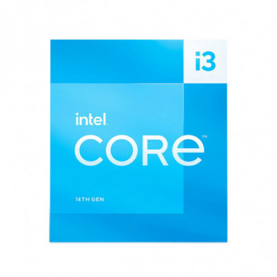 INTEL CORE i3-14100 RAPTOR LAKE - CPU BOX - BASE 3.50 GHZ / TURBO 4.70 GHZ - CACHE 12 MB - SOCKET 1700