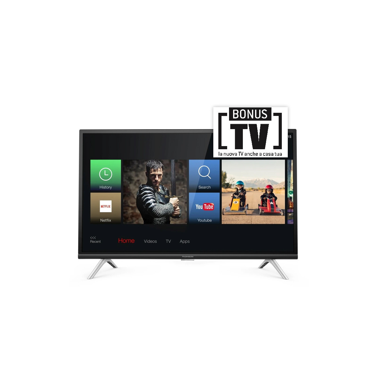 THOMSON 40FE5606 - 40 ANDROID TV LED FHD - BLACK - IT