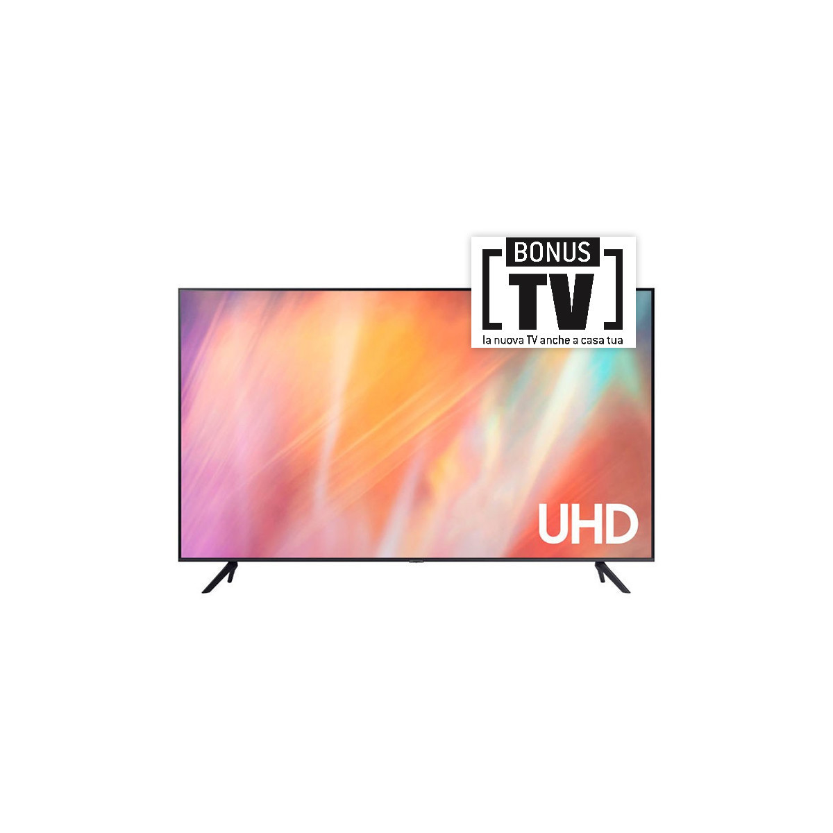 SAMSUNG UE55AU7172 - 55 SMART TV LED 4K - 1300 PQI - BLACK - EU