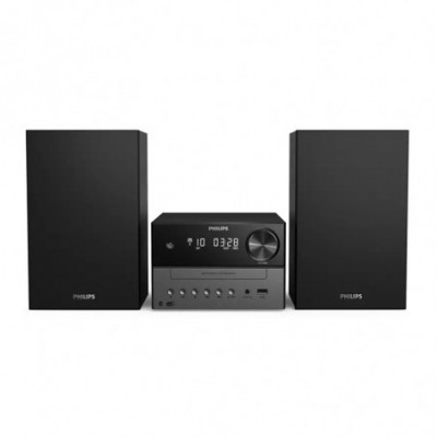 HIFI MICRO PHILIPS TAM3505/12 BLACK - 18W USB MP3 CD PLAYER BLUETOOTH RADIO DAB