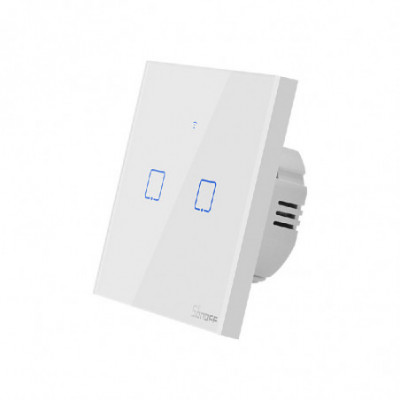 SONOFF T0EU2C - INTERRUTTORE SMART 2 TASTI (IM190314010)