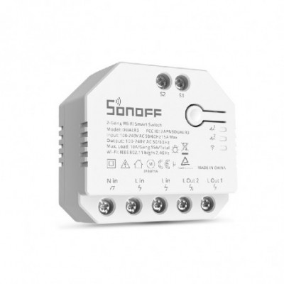 SONOFF DUAL R3 - SWITCH SMART WIFI 2 CANALI PER TAPPARELLE