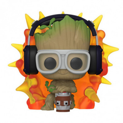 FUNKO POP GROOT WITH DETONATOR (70653) - I AM GROOT - MARVEL - NUM.1195