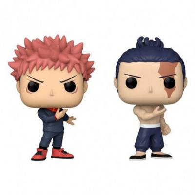 FUNKO POP YUJI ITADORI  e  AOI TODO 2PACK (72041) - JUJUTSU KAISEN - ANIMATION