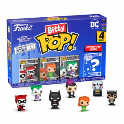 FUNKO POP BITTY POP 4-PACK SERIE 3 (71313) - DC COMICS