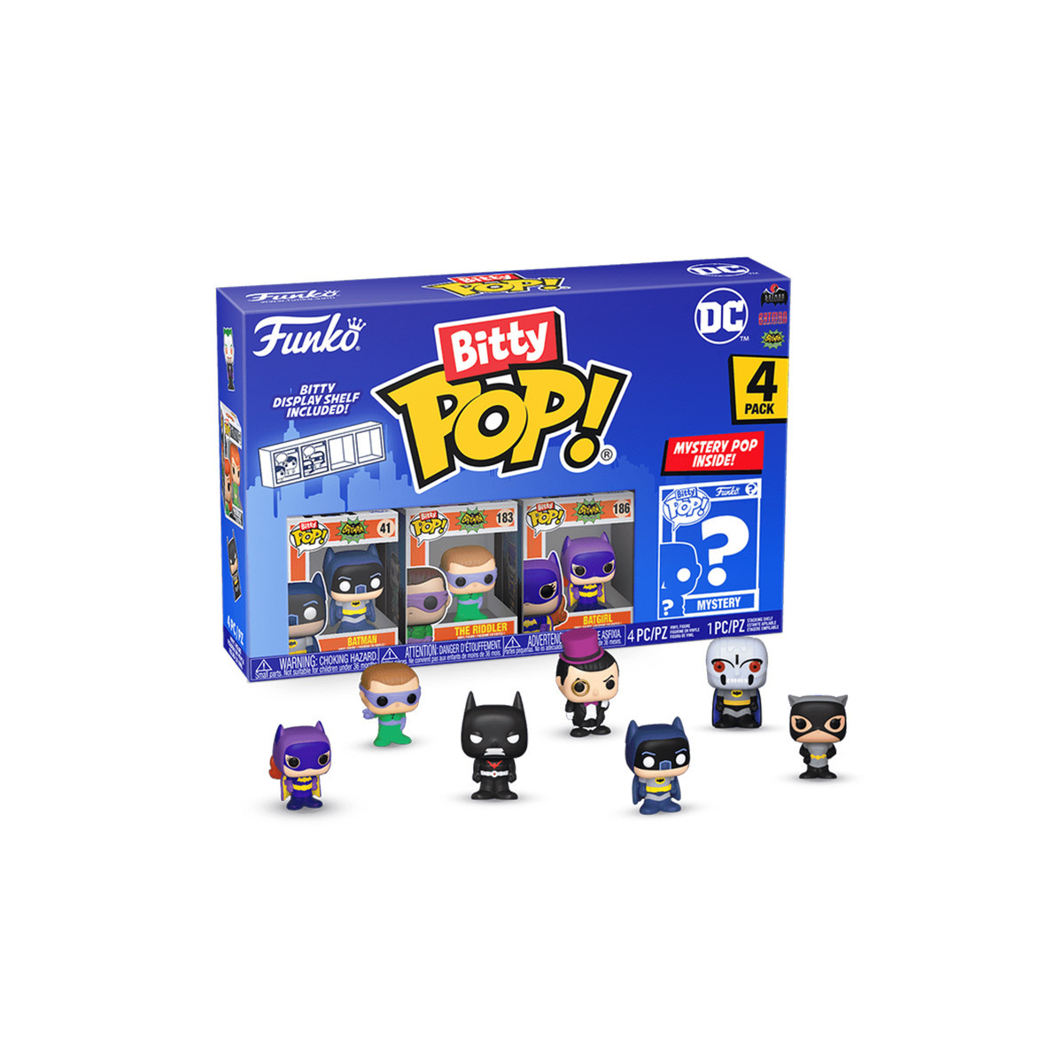 FUNKO POP BITTY POP 4-PACK SERIE 4 (71314) - DC COMICS