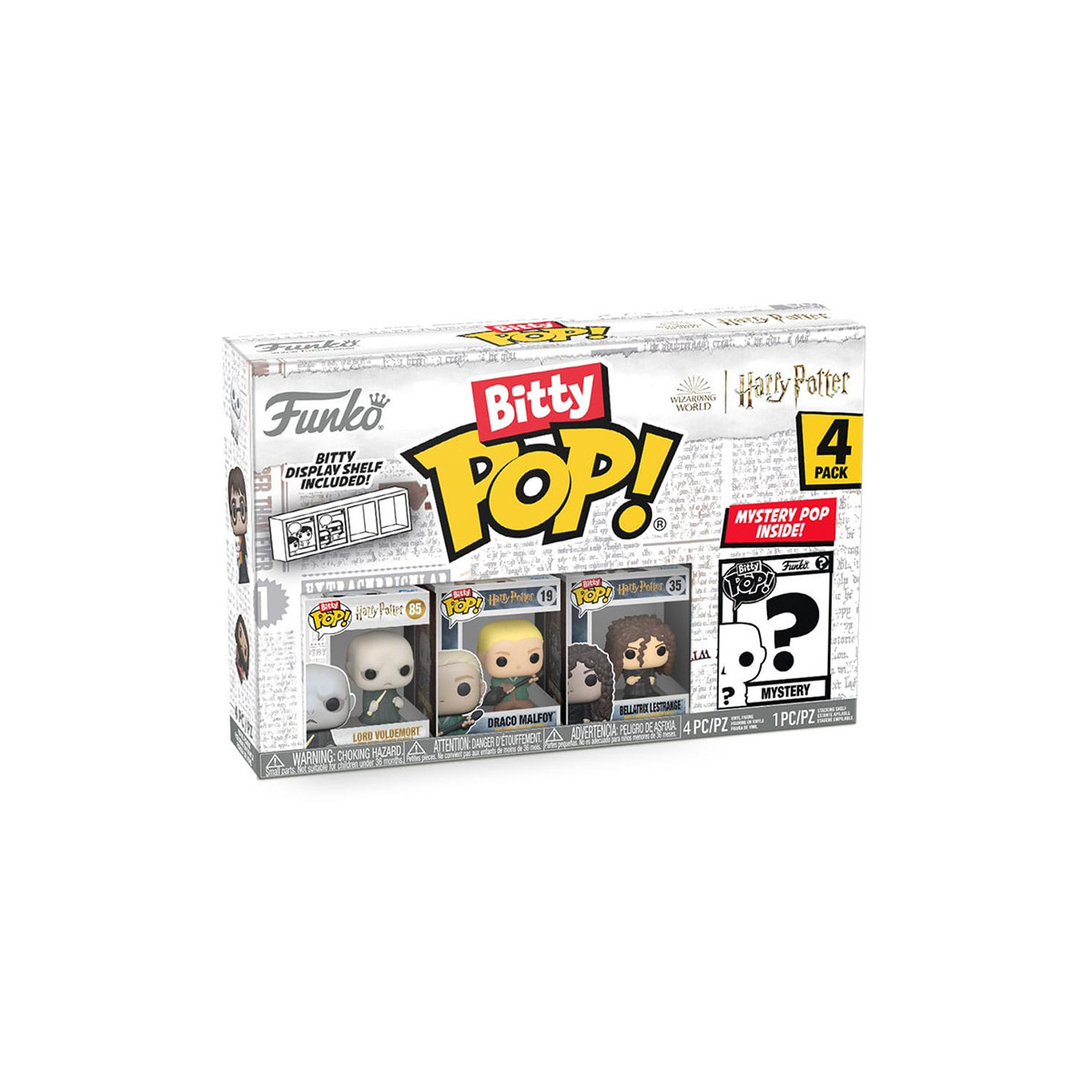 FUNKO POP BITTY POP VOLDEMORT 4-PK (71318) - HARRY POTTER