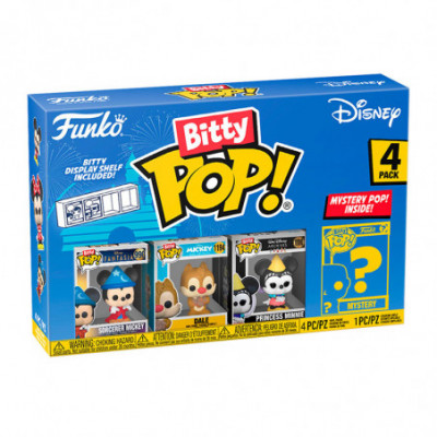 FUNKO POP BITTY POP SORCERER MICKEY 4-PK (71321) - DISNEY