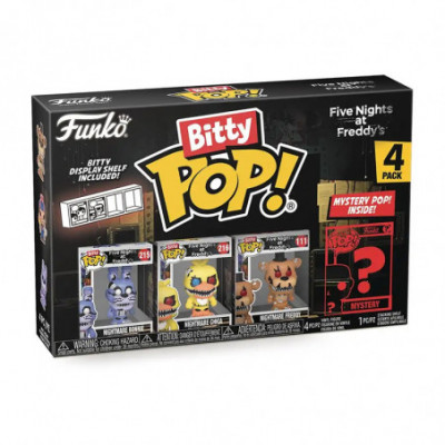 FUNKO POP BITTY POP NIGHTMARE BONNIE 4-PK (73047) - MOVIES - FIVE NIGHTS AT FREDDY''S