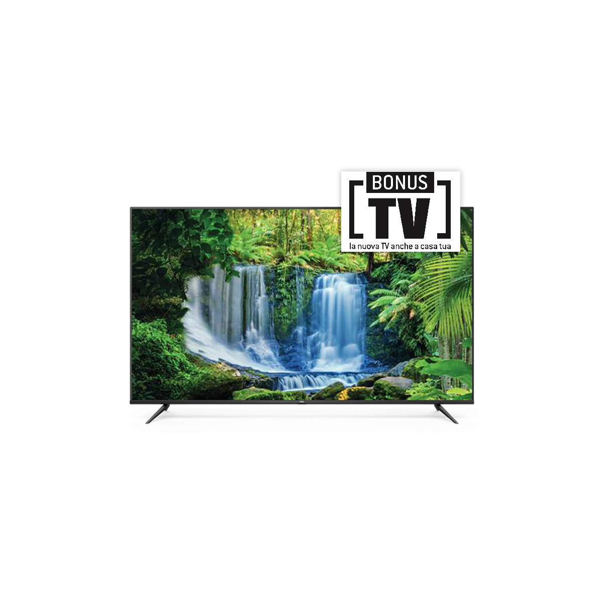 TCL 43P615 - 43 ANDROID TV LED 4K - BLACK - IT