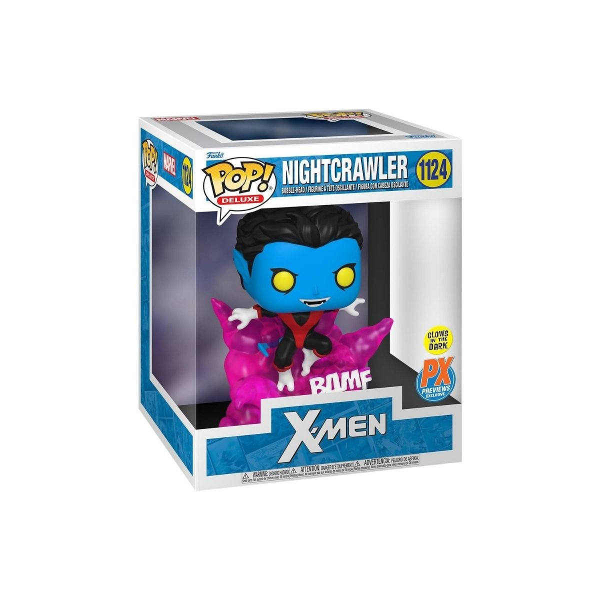 FUNKO POP (66519) - DELUXE - X-MEN - NIGHTCRAWLER (TELEPORTING) (GW)