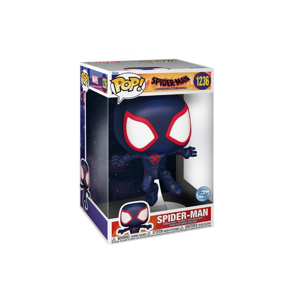 FUNKO POP (66589) - JUMBO - SPIDER MAN - ACROSS THE SPIDER-VERSE