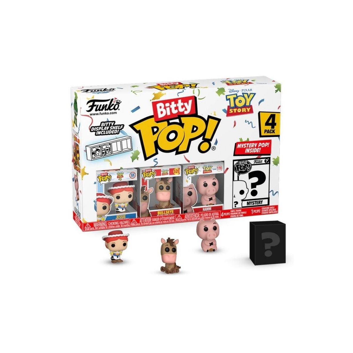 FUNKO POP (73041) - BITTY POP - TOY STORY- JESSIE 4PK