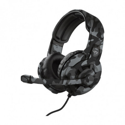 TRUST GXT 411K RADIUS (BLACK CAMO) (24360) - CUFFIE GAMING MULTIPIATTAFORMA