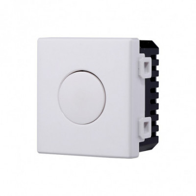 ETTROIT INTERRUTTORE TOUCH 2 POSTI 16A - SERIE SOLAR - BIANCO (MT1401) Compatibile BTicino Matix