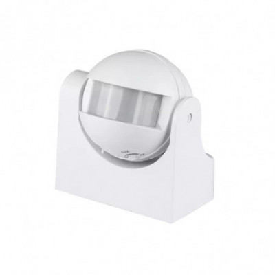 V-TAC VT-8048 (BIANCO) - SENSORE DI MOVIMENTO E CREPUSCOLARE - RILEVAZIONE 12 METRI - IP44