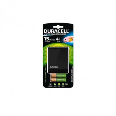 CARICABATTERIE DURACELL CEF27 HI-SPEED CON 2 STILO E 2 MINISTILO