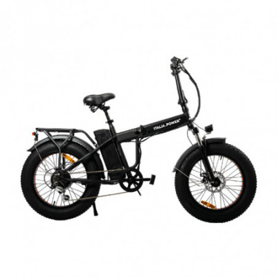 ITALIA POWER FORCE 20 (EBK924) FOLDING FAT E-BIKE (NERO) - BICICLETTA ELETTRICA - RUOTE 20X4 - MOTORE 250W - BATTERIA  36V 10.5A