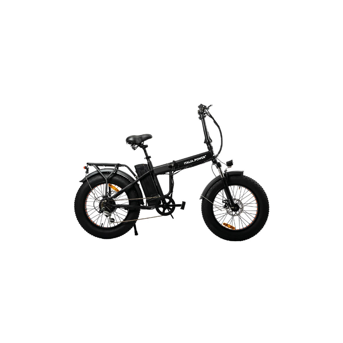 ITALIA POWER FORCE 20 (EBK924) FOLDING FAT E-BIKE (NERO) - BICICLETTA ELETTRICA - RUOTE 20X4 - MOTORE 250W - BATTERIA  36V 10.5A