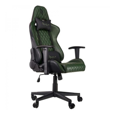 SEDIA GAMING NOUA KUI K7 - Green Military/Black Braccioli 2D e Schienale Inclinabile