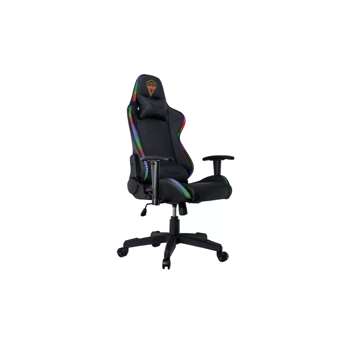 NOUA MAO M7 BLACK RGB - SEDIA GAMING - BRACCIOLI 3D -SCHIENALE RECLINABILE