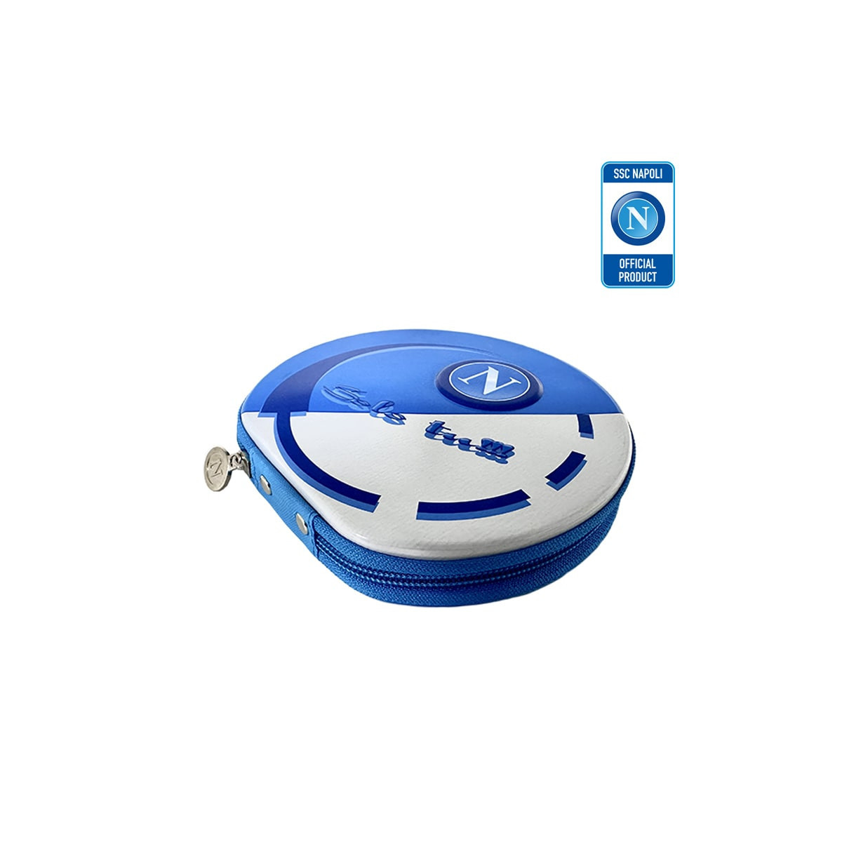 NAPOLI PC-01-NP - PORTA CD/DVD IN LATTA CON ZIP