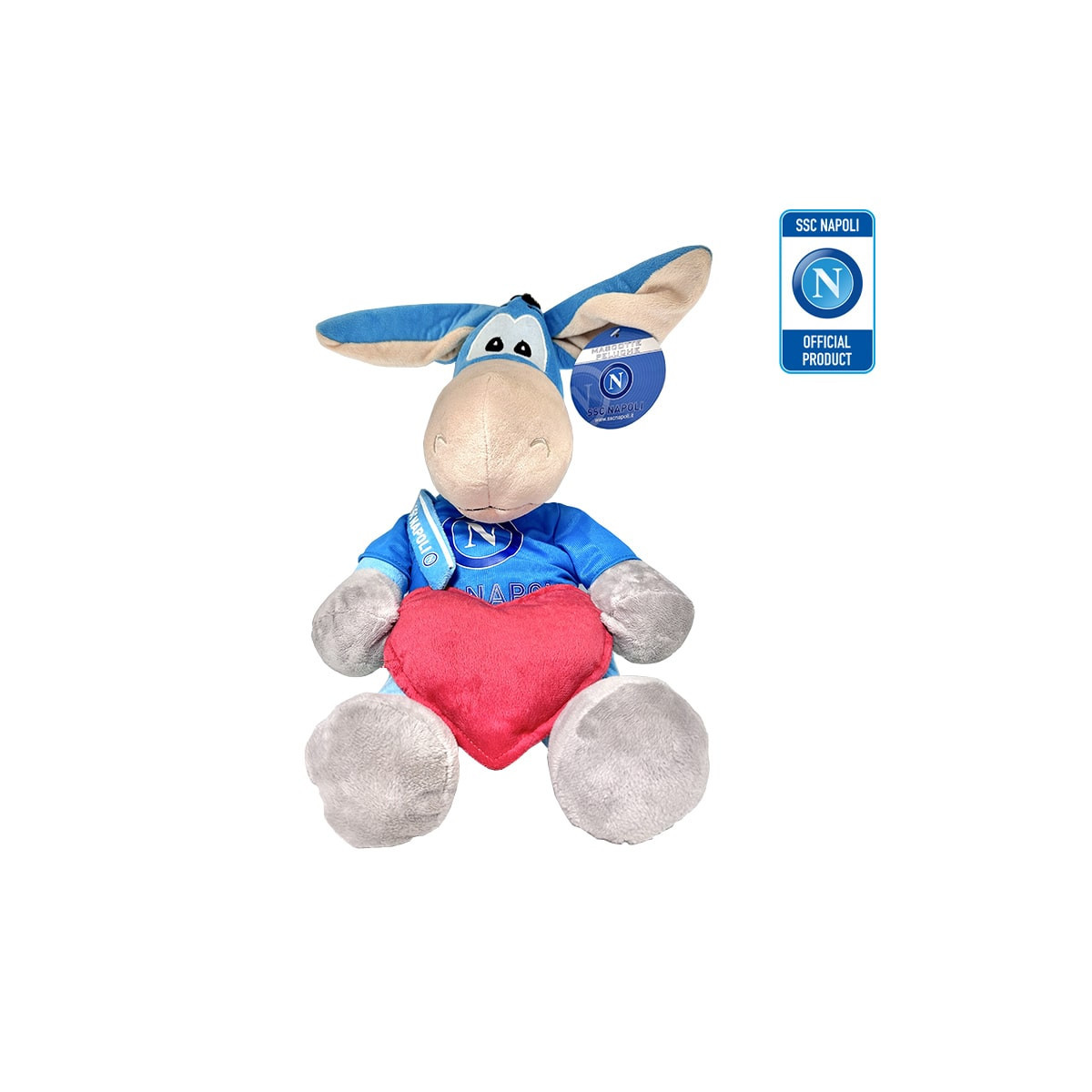 NAPOLI OR-13-NP - MASCOTTE PELUCHE LOVE